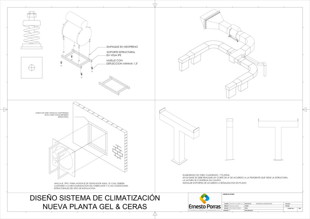 Diseño consultoría en climatización